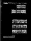 Wives of faculty members have a Fashion Show; G. Garrett--people experiencing poverty (14 Negatives), February 28-March 1, 1967 [Sleeve 6, Folder c, Box 42]